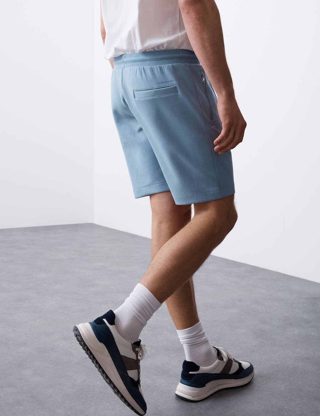 Regular Fit Elasticated Waist Shorts