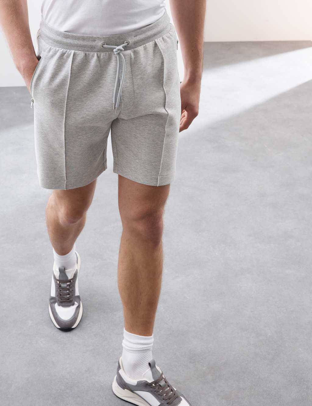 Regular Fit Elasticated Waist Shorts
