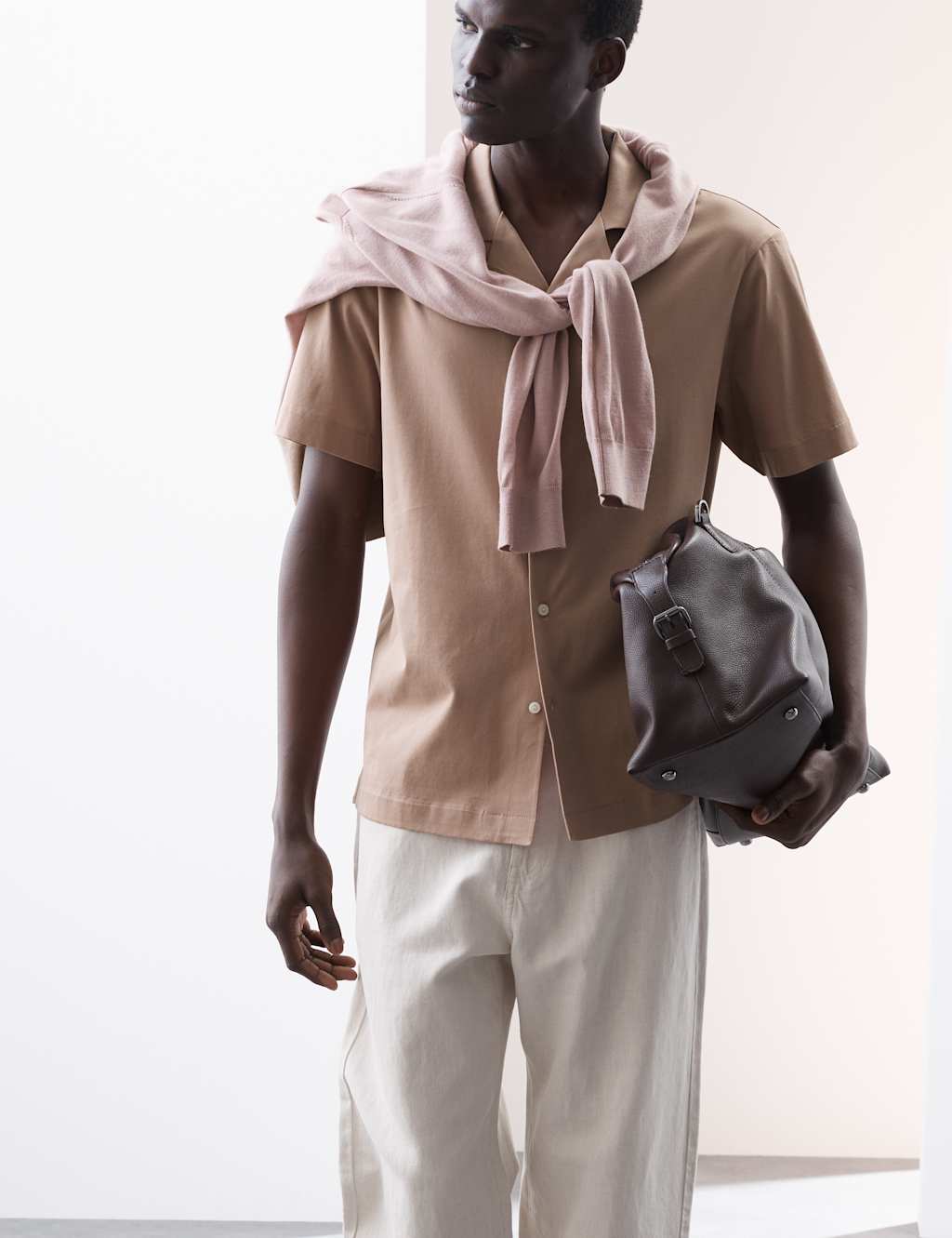 Pure Cotton Revere Polo Shirt