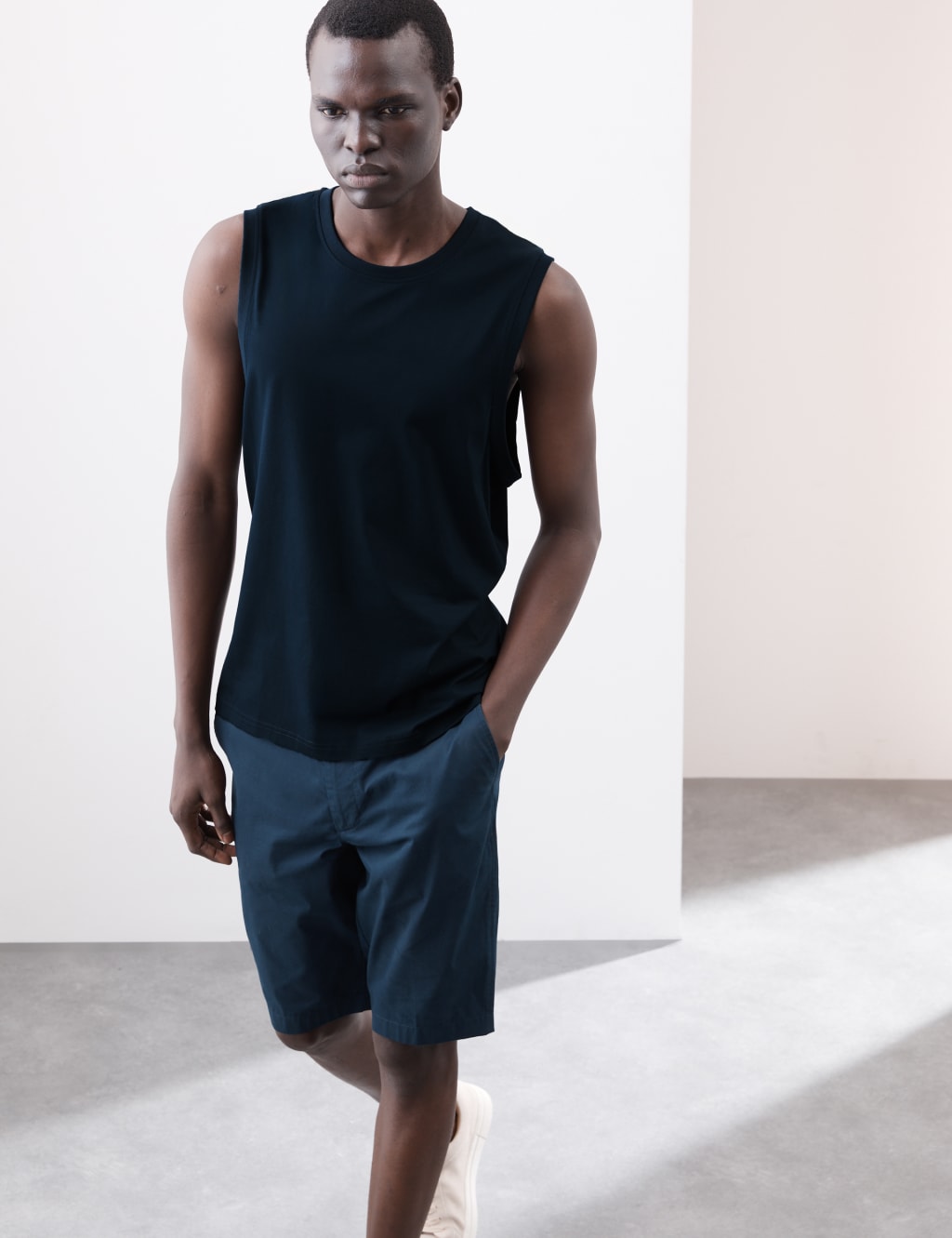 Pure Supima® Cotton Crew Neck Tank Top