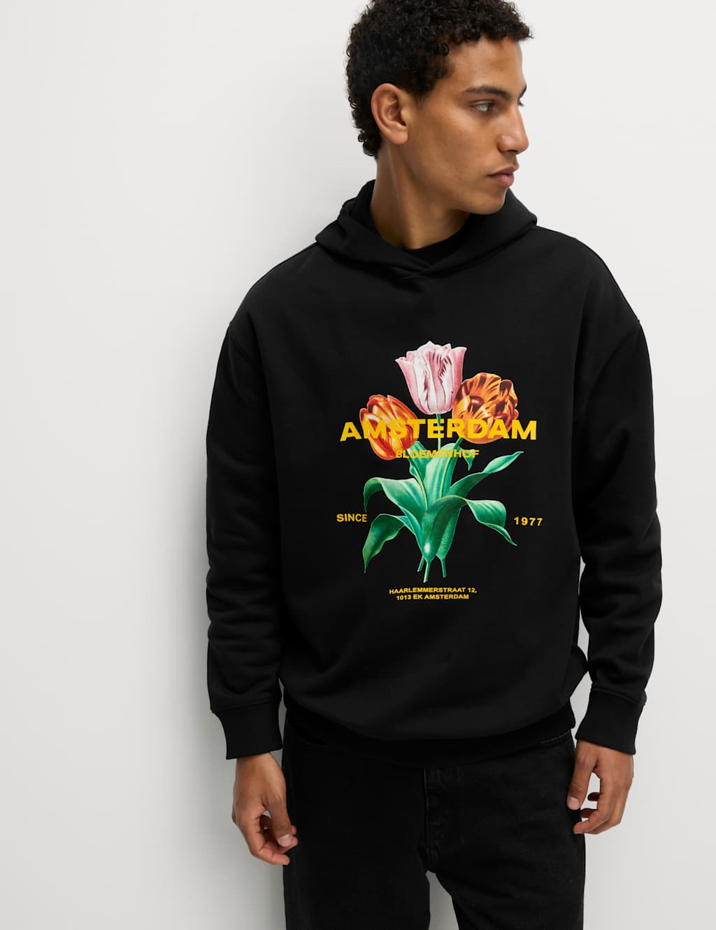 Cotton Rich Amsterdam Graphic Hoodie