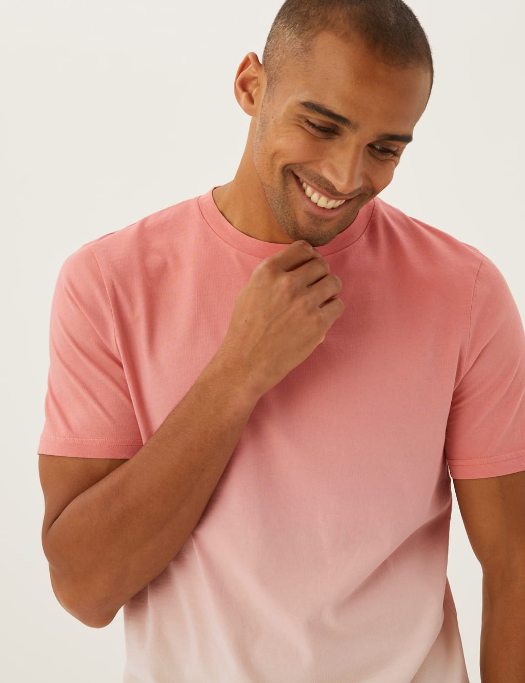 Pure Cotton Ombre T-Shirt