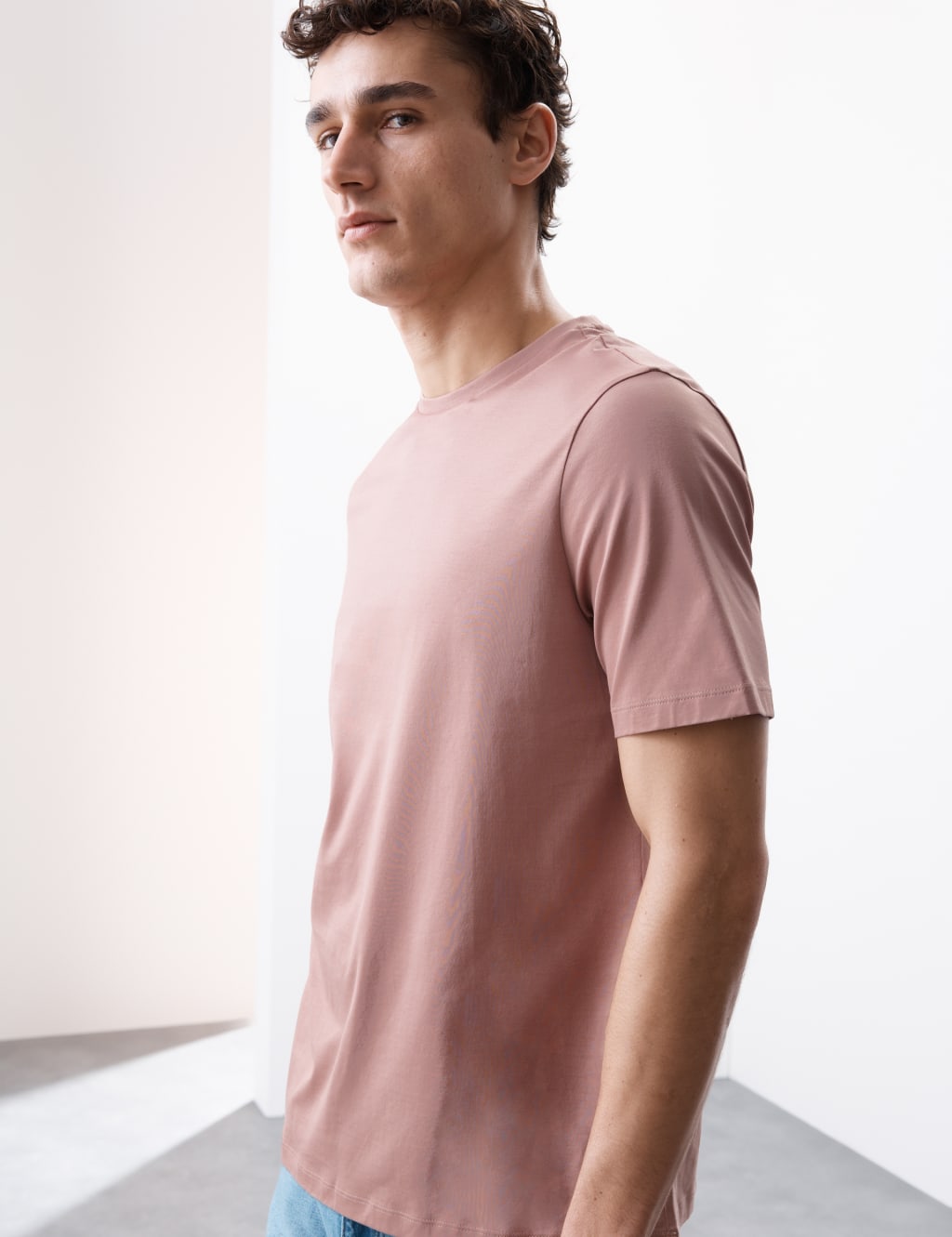 Pure Supima® Cotton Crew Neck T-shirt