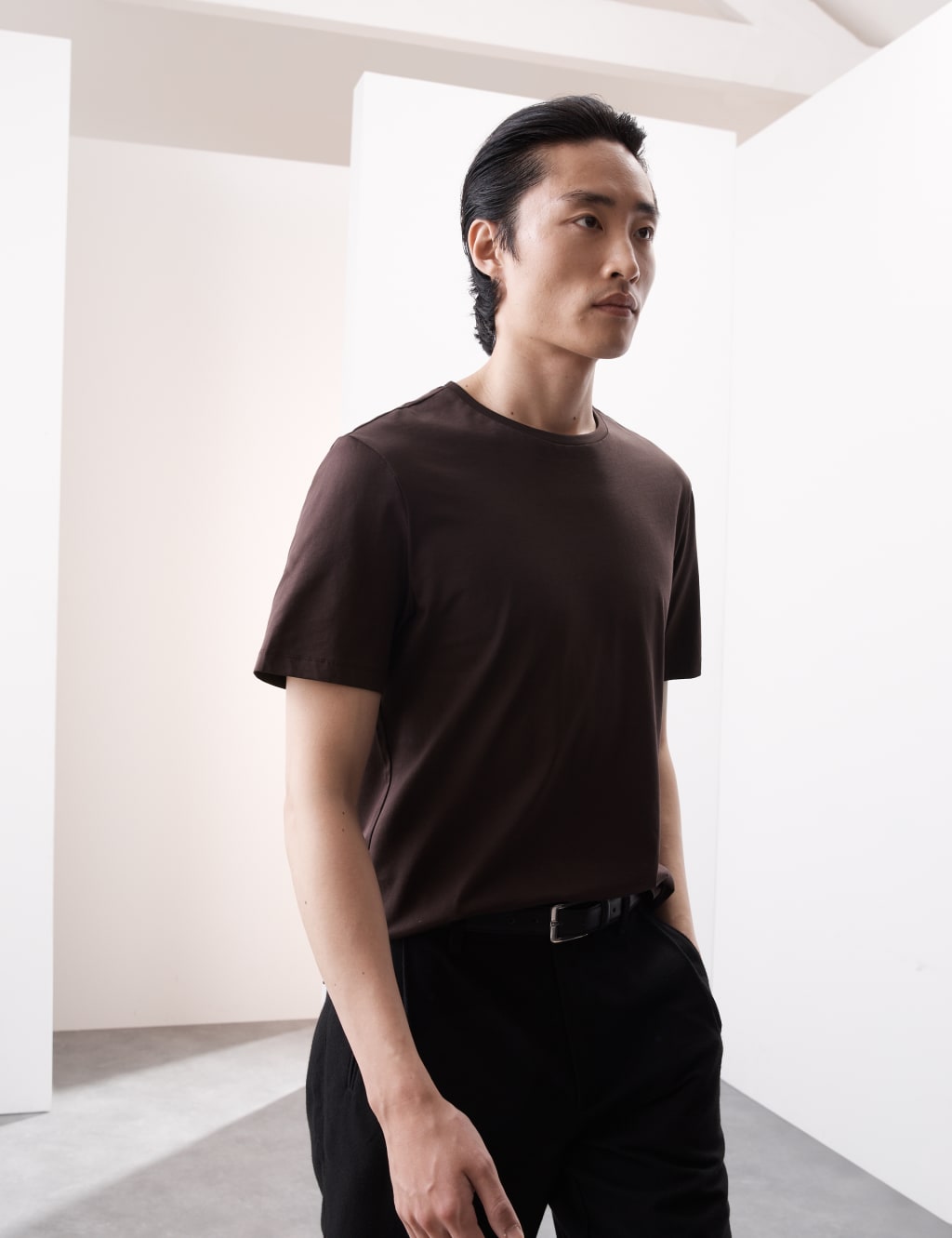 Pure Supima® Cotton Crew Neck T-shirt