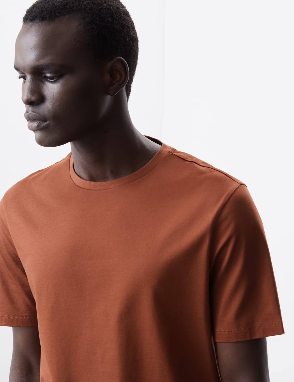 Pure Supima® Cotton Crew Neck T-shirt