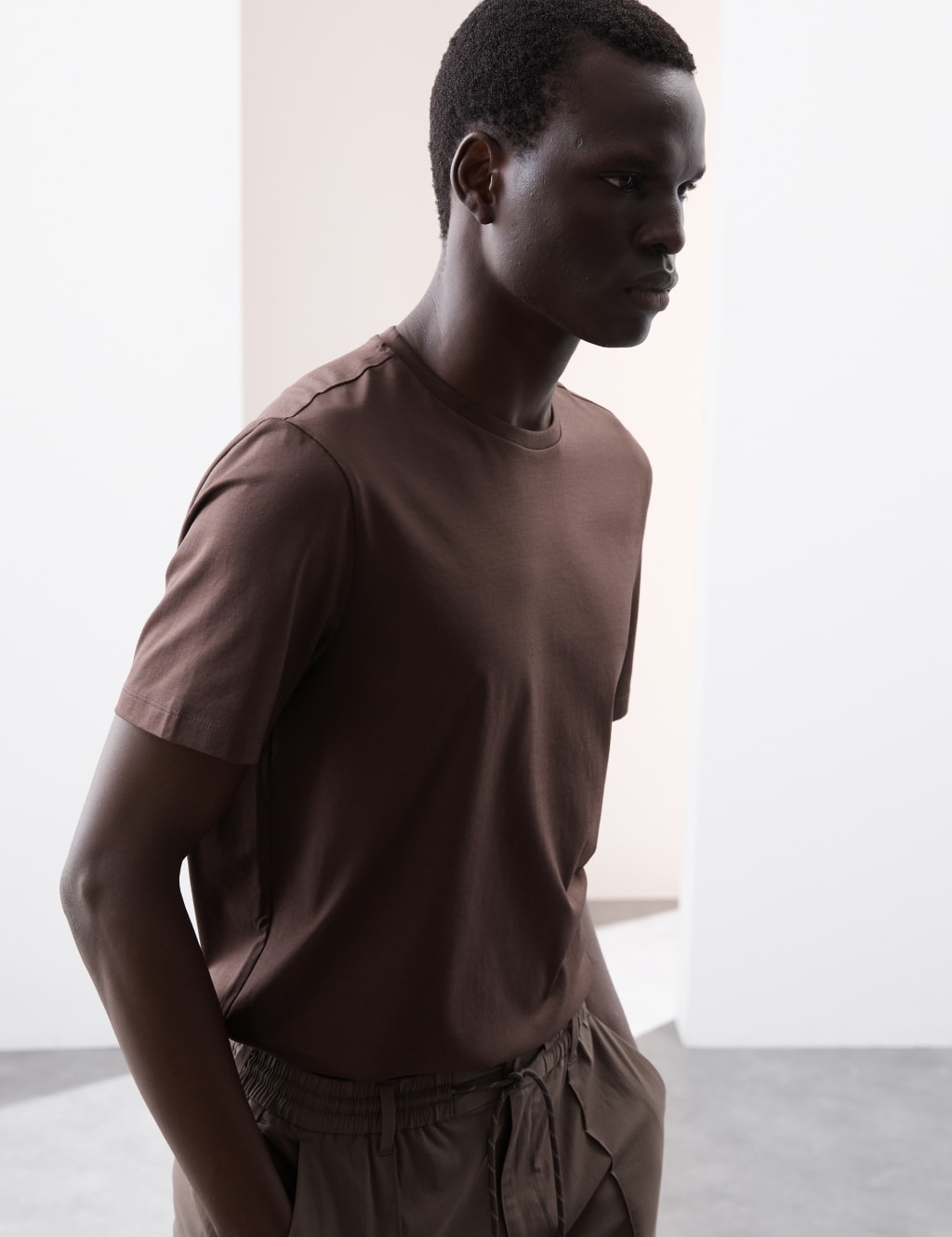 Pure Supima® Cotton Crew Neck T-shirt