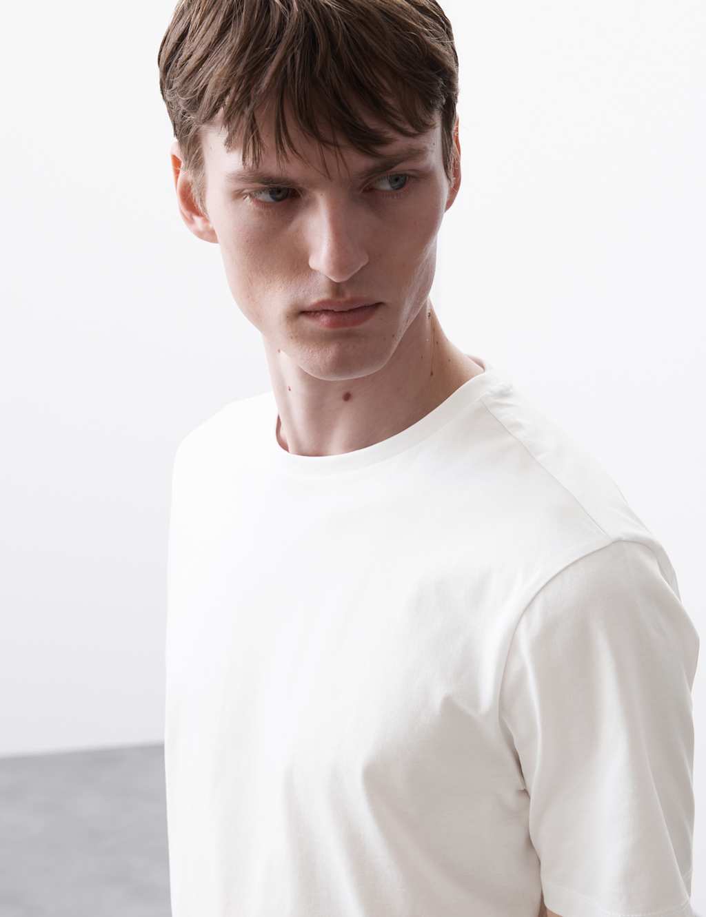 Pure Supima® Cotton Crew Neck T-shirt
