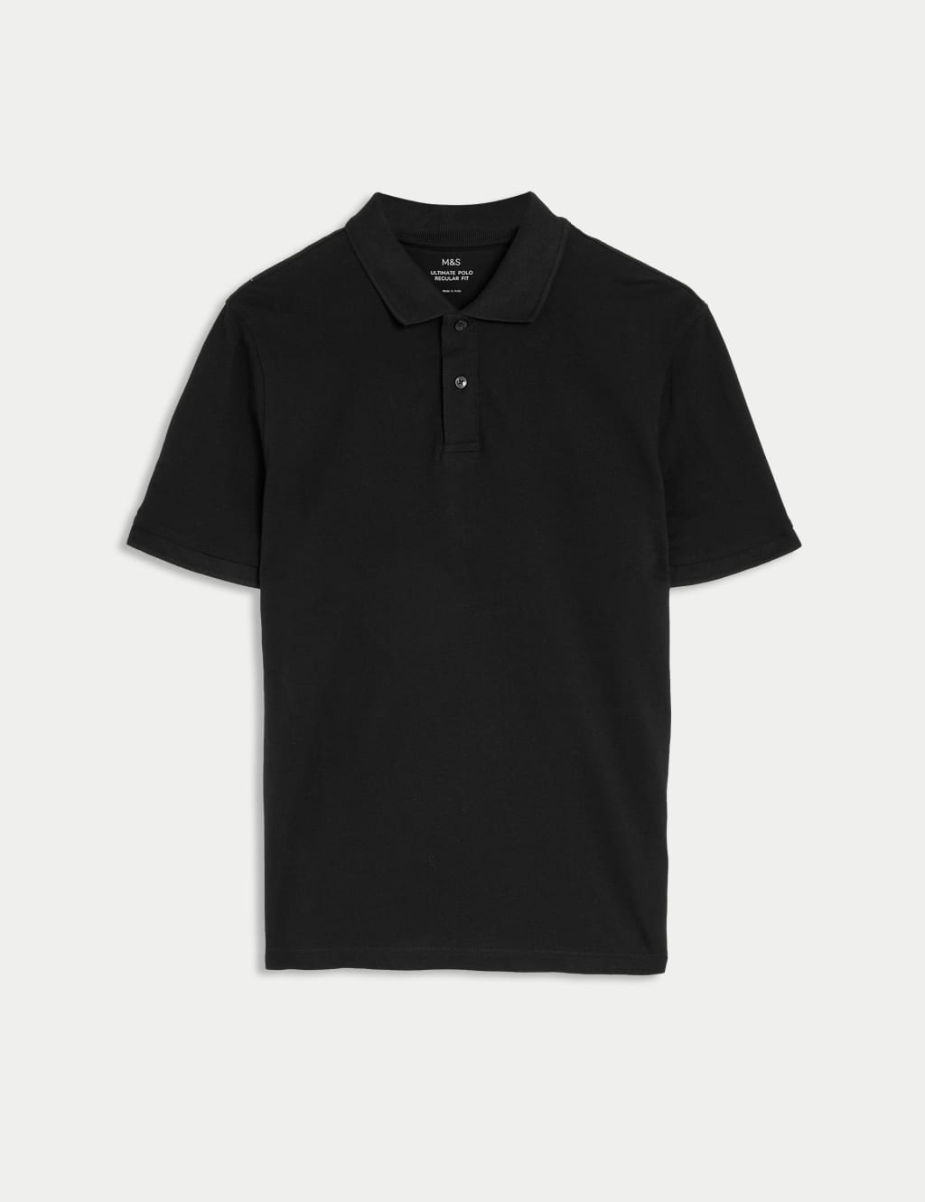 Plain black polos clearance