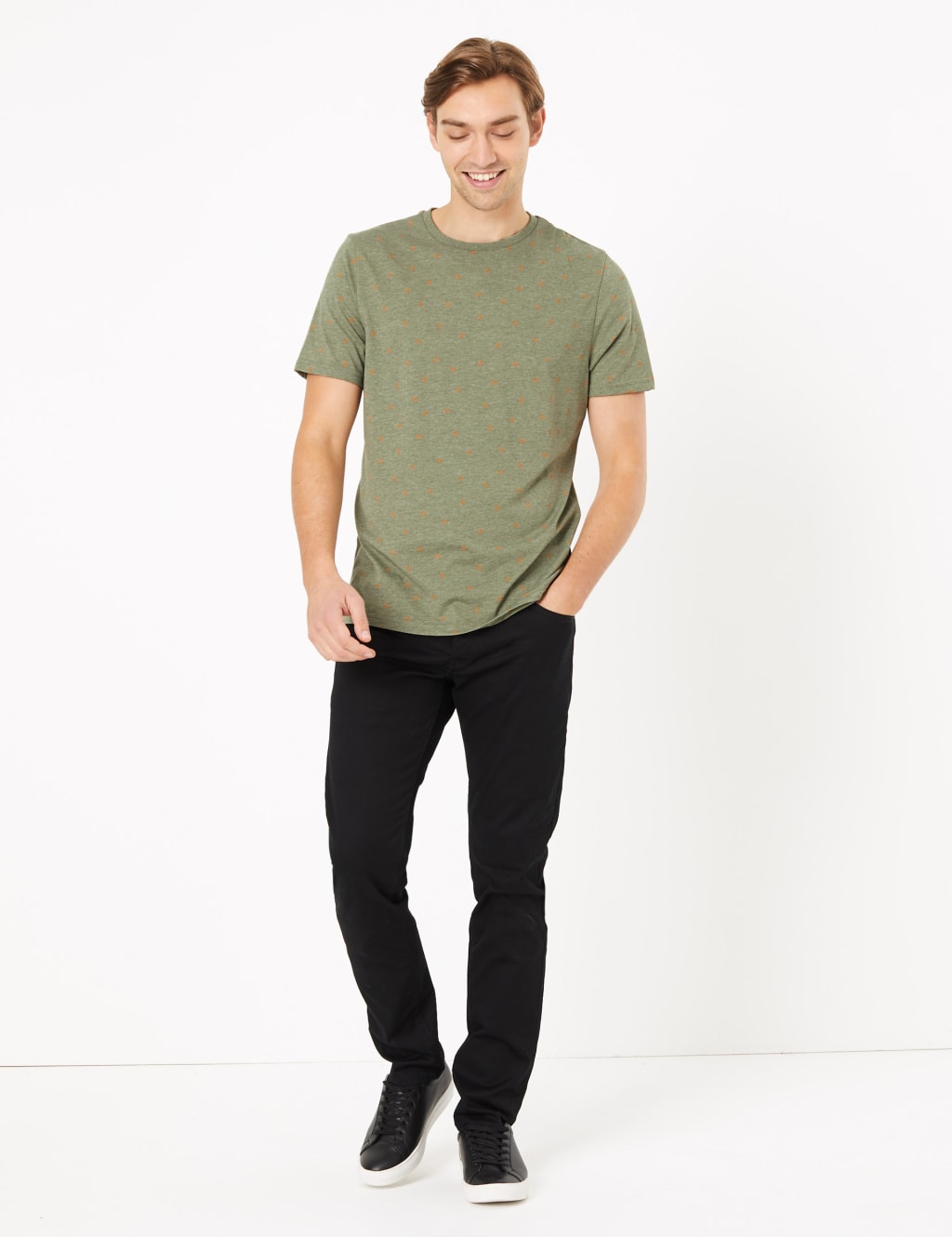 Bike Print T-Shirt