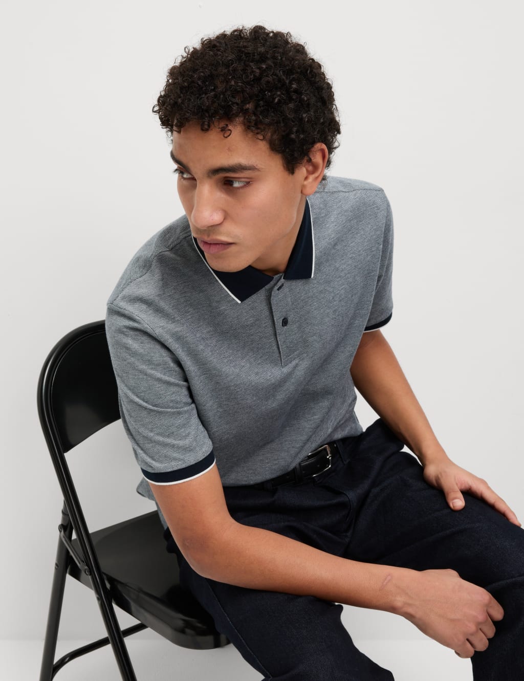 The Ultimate Tipped Pique Polo Shirt