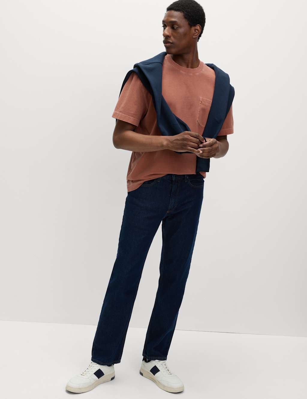 Pure Cotton Garment Dyed T-Shirt