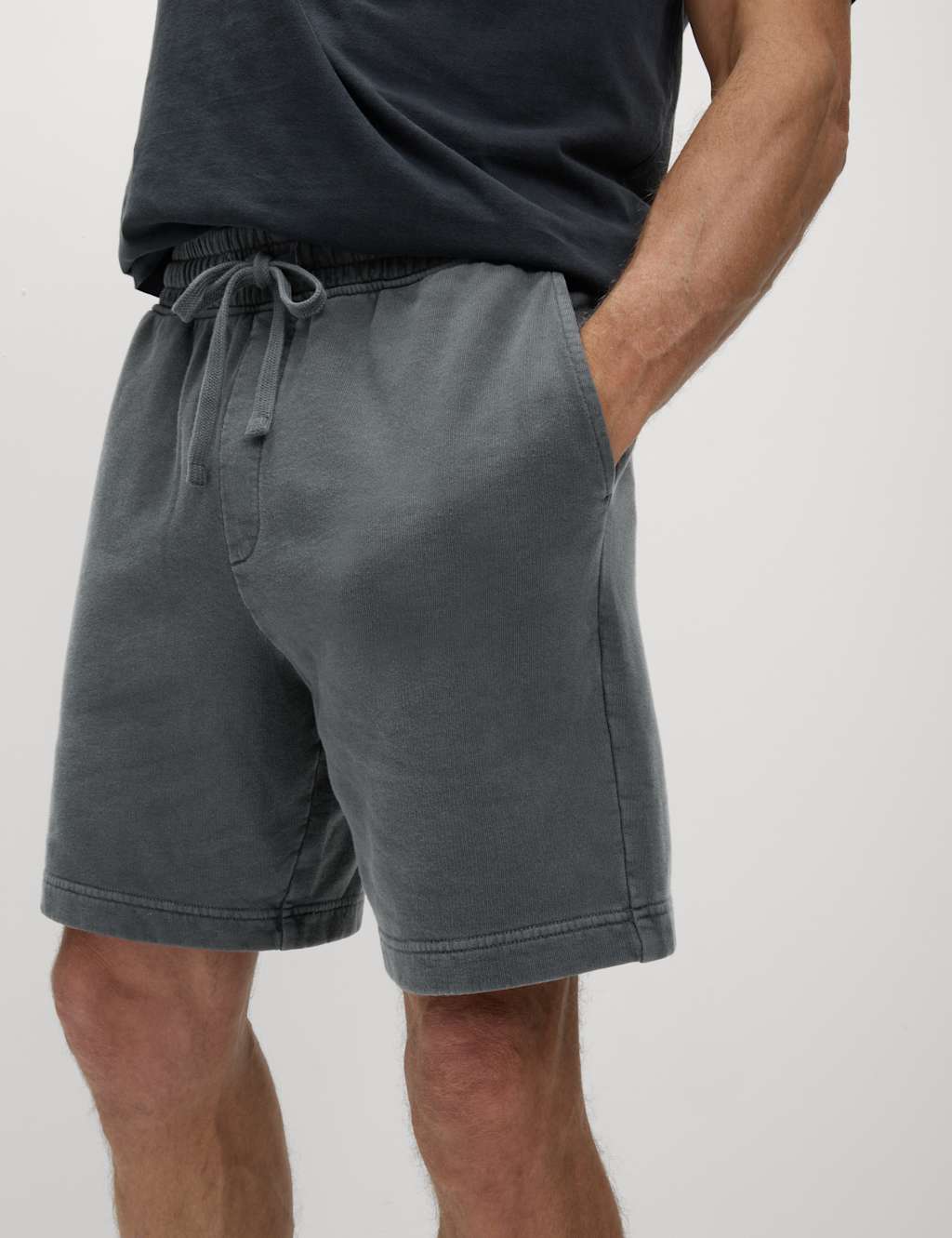 Relaxed Fit Pure Cotton Elasticated Waist Shorts