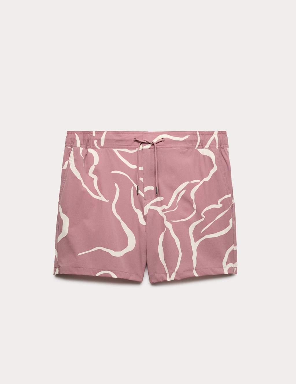 Autograph Men's Quick Dry Floral Swim Shorts - 2XL - Dusted Pink