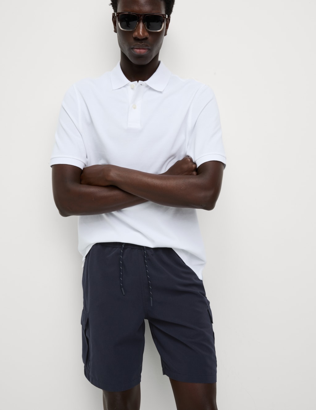 Quick Dry Longer Length Swim Shorts