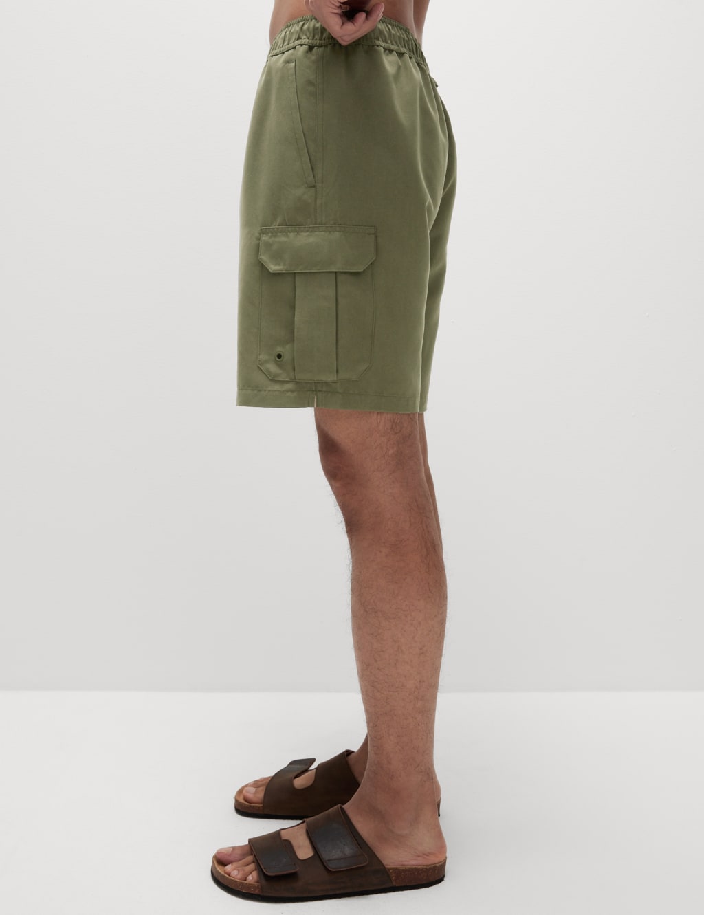 Quick Dry Longer Length Swim Shorts