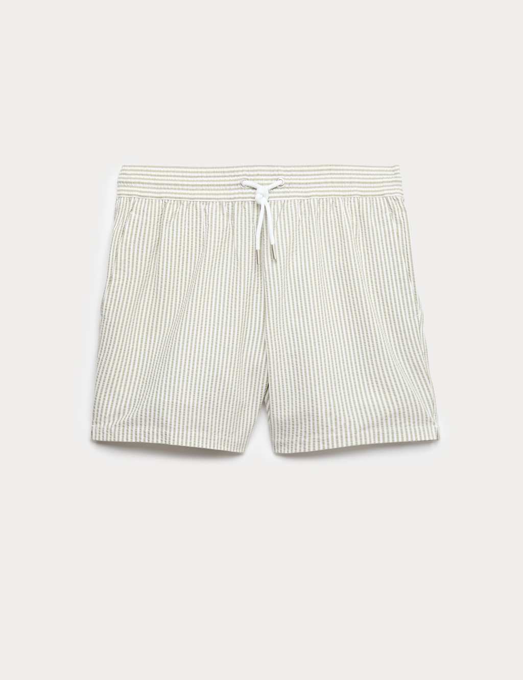 M&S Seersucker Swim Shorts Pistachio