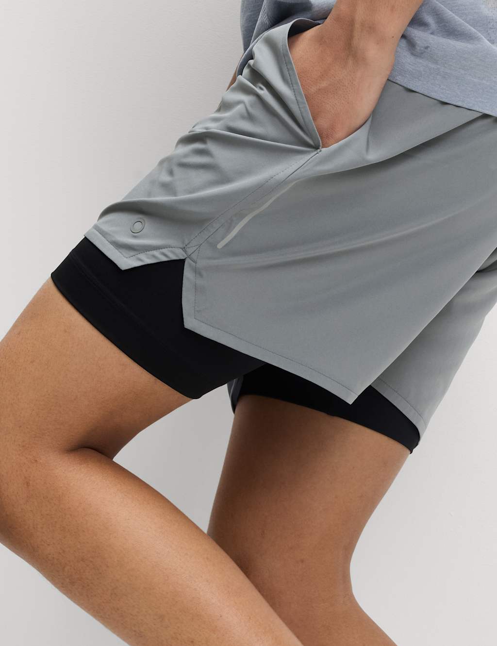 Layered Sport Shorts