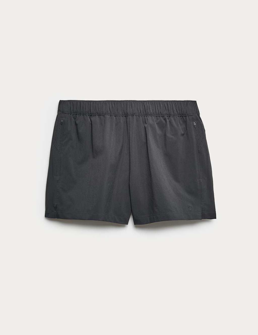 Goodmove Elasticated Waist Stretch 3 Inch Sports Shorts Black