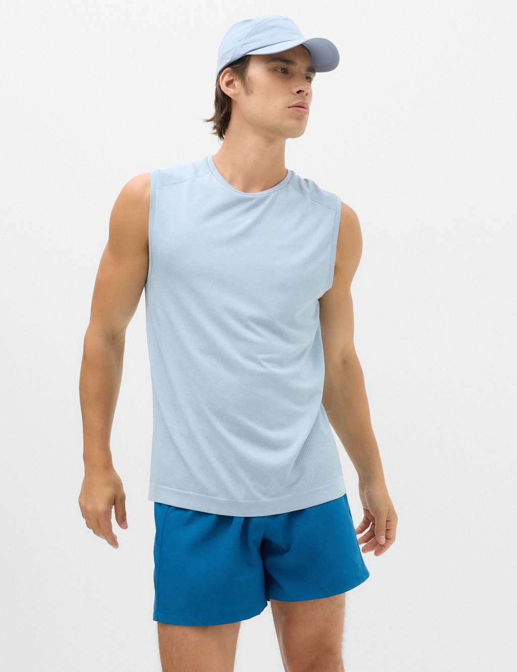 Goodmove Men's Sports Core Shorts - 2XL - Dark Petrol