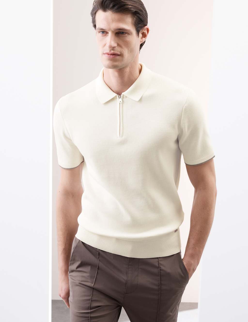 Mercerised Cotton Performance Knitted Polo