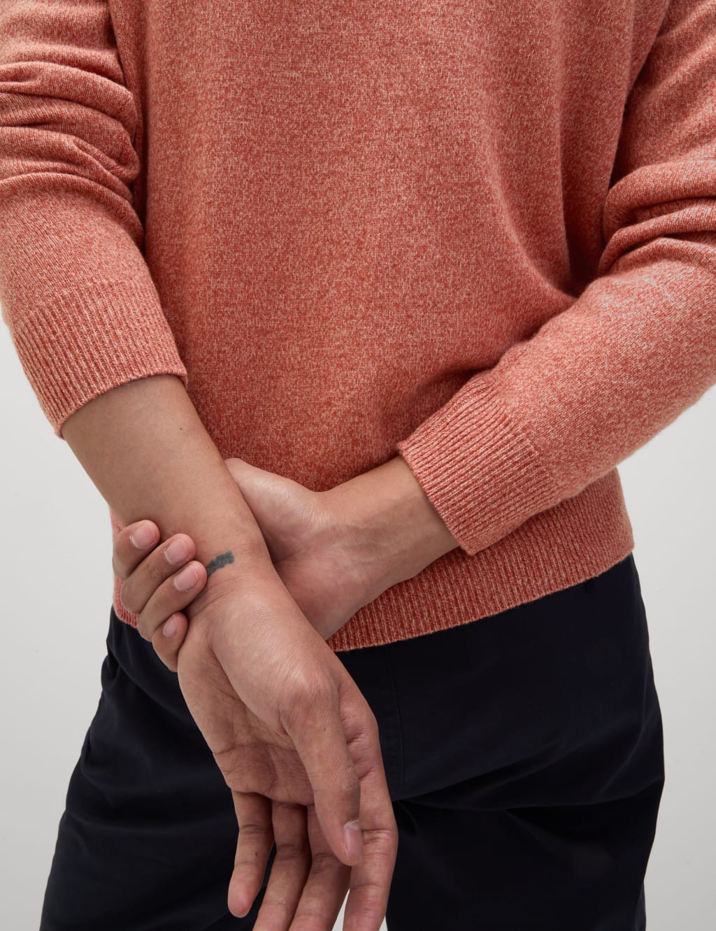 Pure Extra Fine Lambswool Crew Neck Jumper