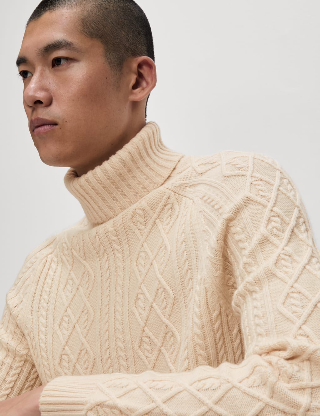 M&s mens roll neck on sale