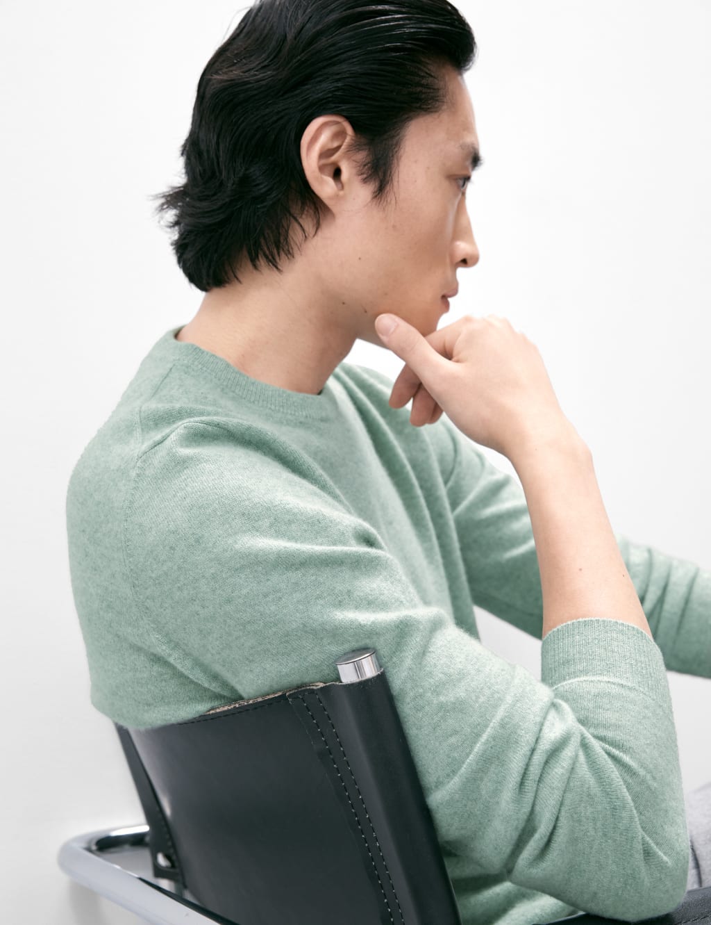 Pure Cashmere Crew Neck Jumper