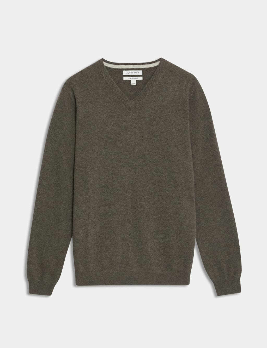 Pure Cashmere V-Neck Jumper