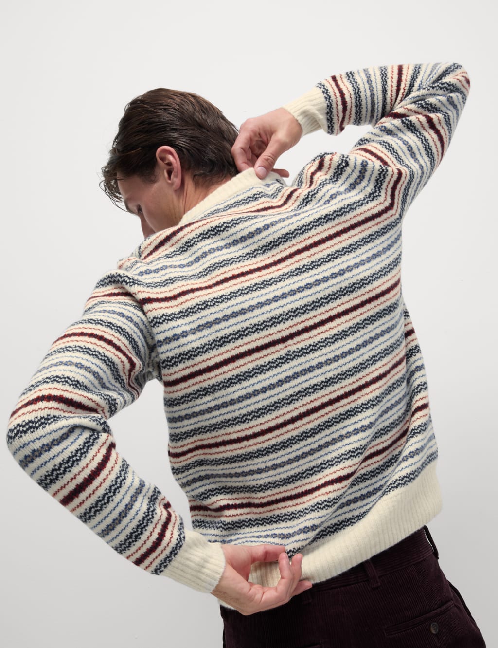 Striped christmas sweater new arrivals