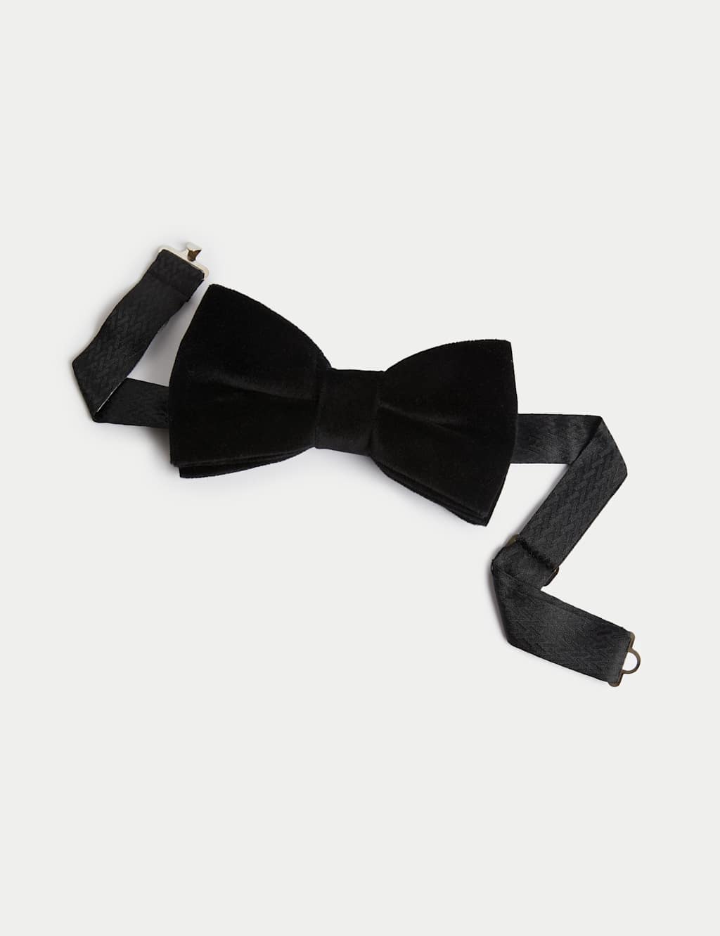 Jaeger Men's Velvet Bow Tie - Black - By M&S