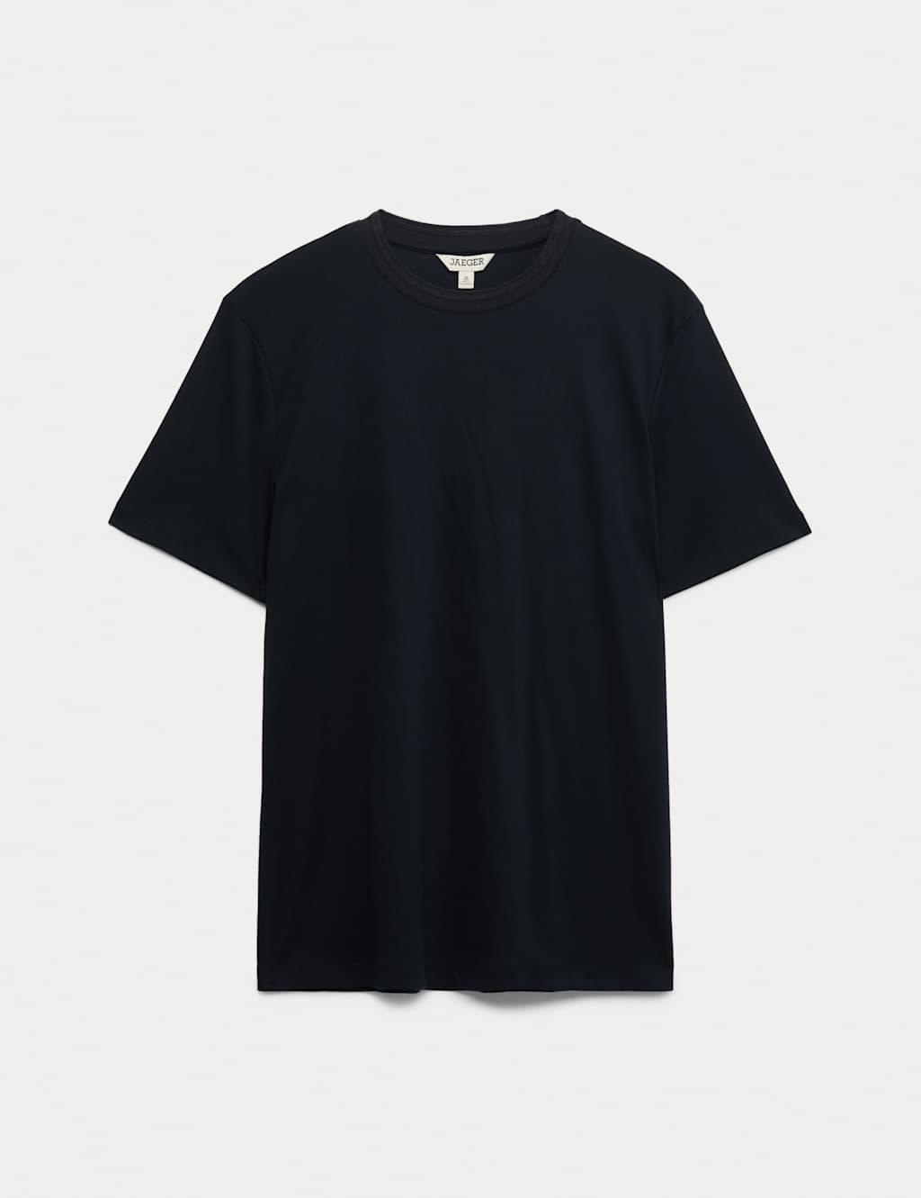 Jaeger Men's Pure Cotton T-Shirt - S - Thunder - By M&S