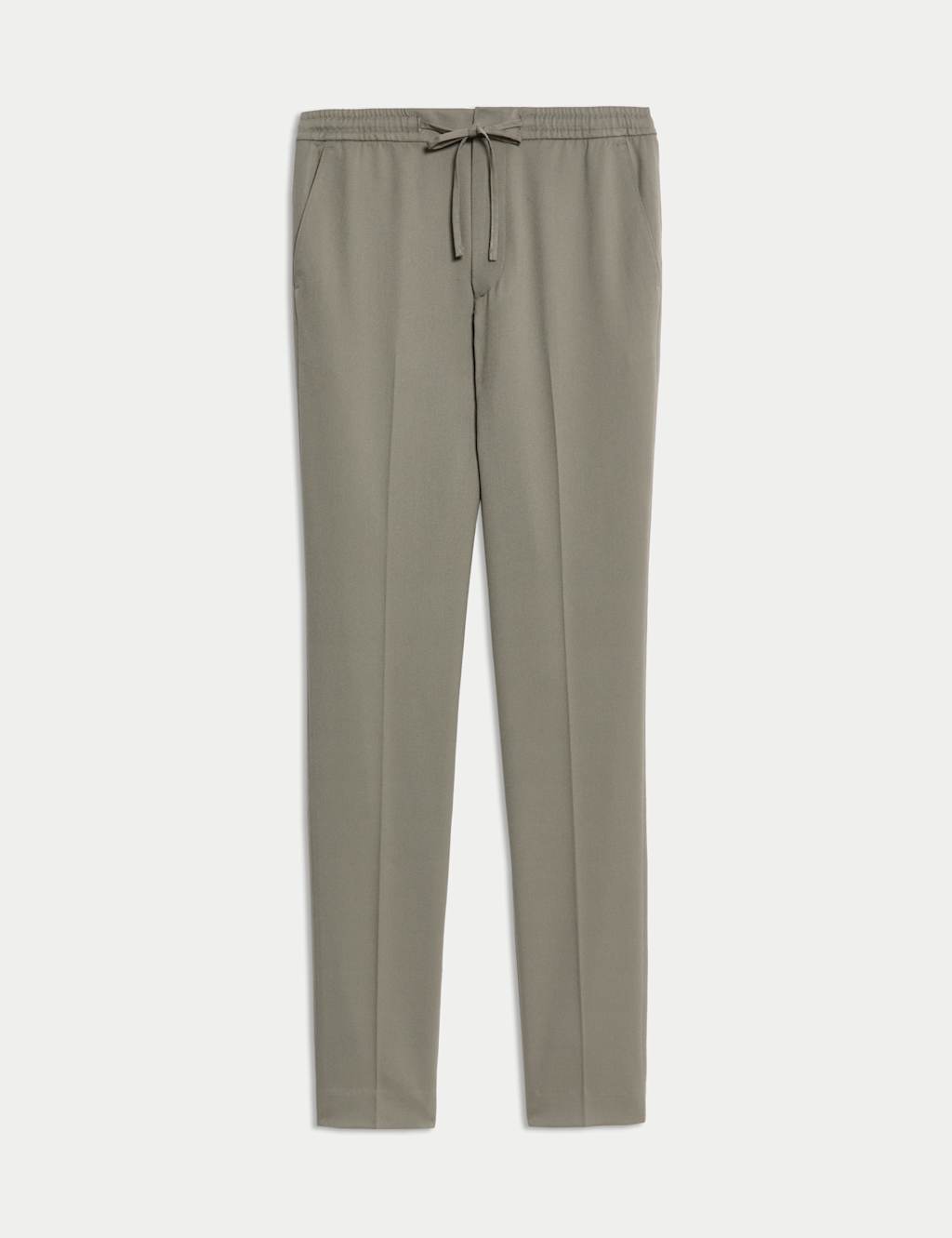 Tapered Fit Elasticated Trousers