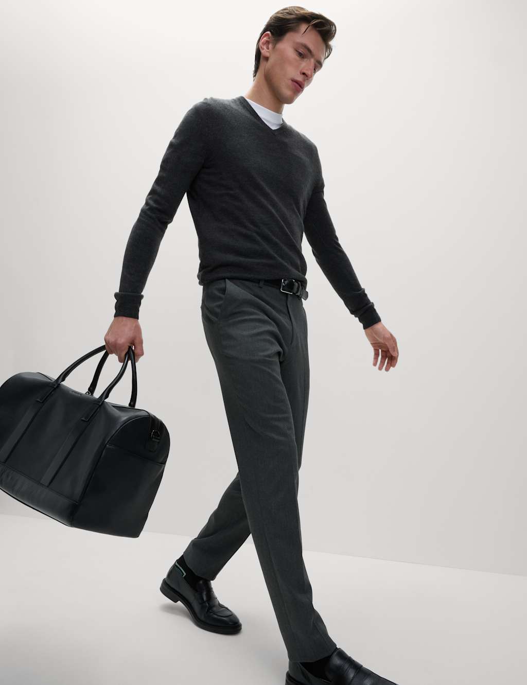 Skinny Fit Stretch Smart Trousers