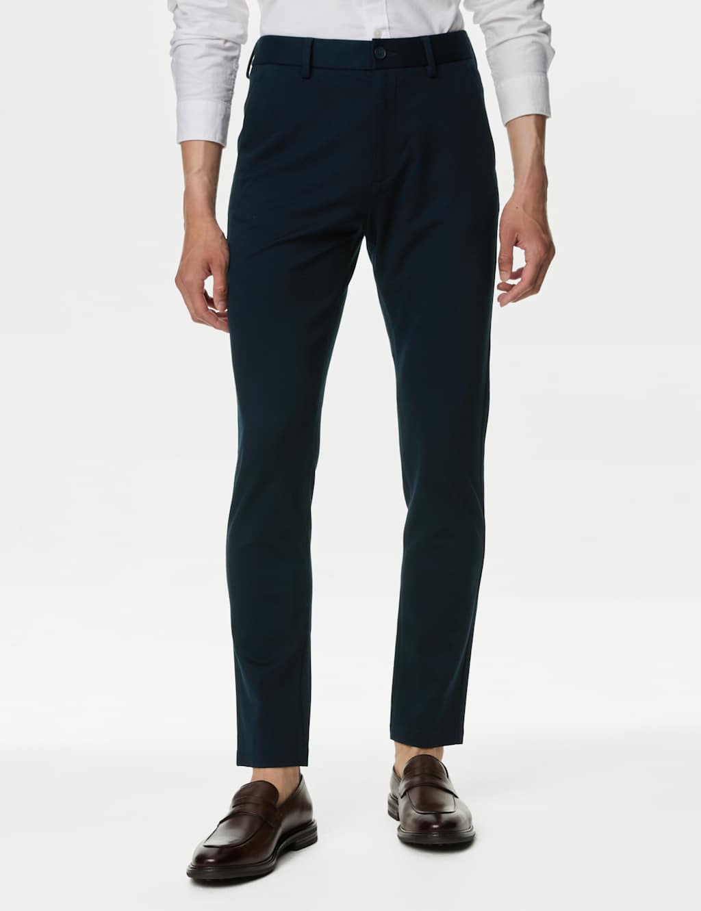 Slim Fit Stretch Ponte Chinos
