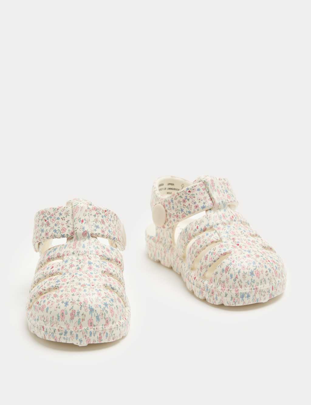 M&S Kids Mini Me Fisherman Eva Sandals (3-4 Small) - 3 - White Mix
