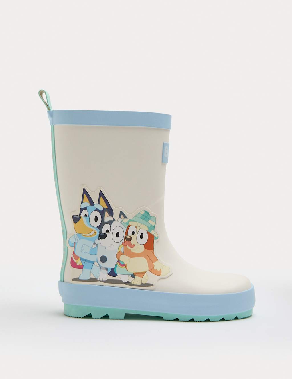 M&S Kids' Bluey Wellies (4 Small - 13 Small) Blue Mix