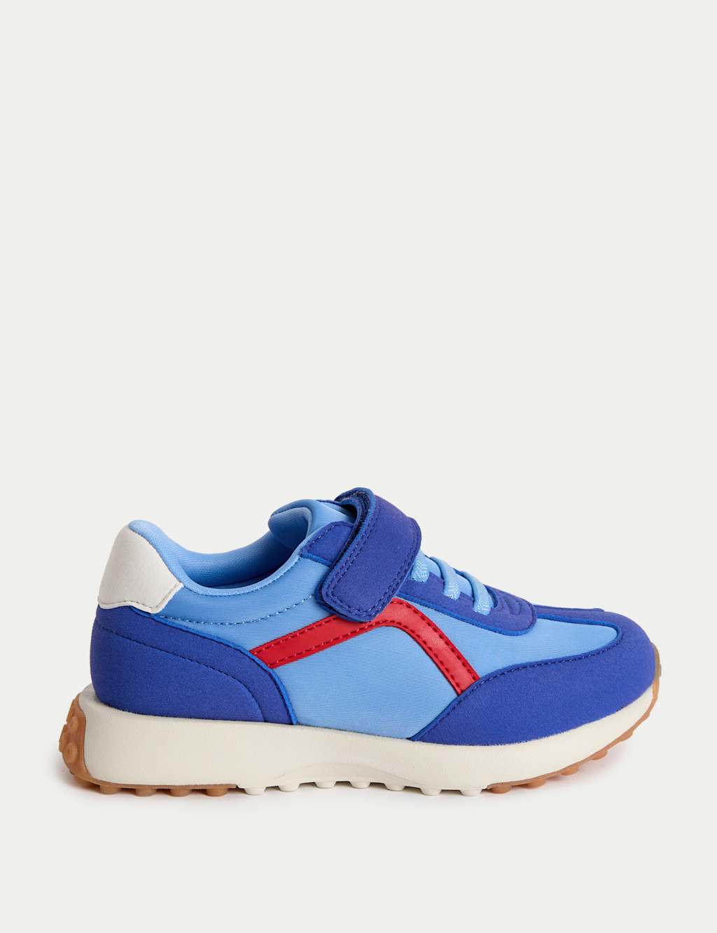 Kids' Colour Block Riptape Trainers (4 Small - 2 Large)