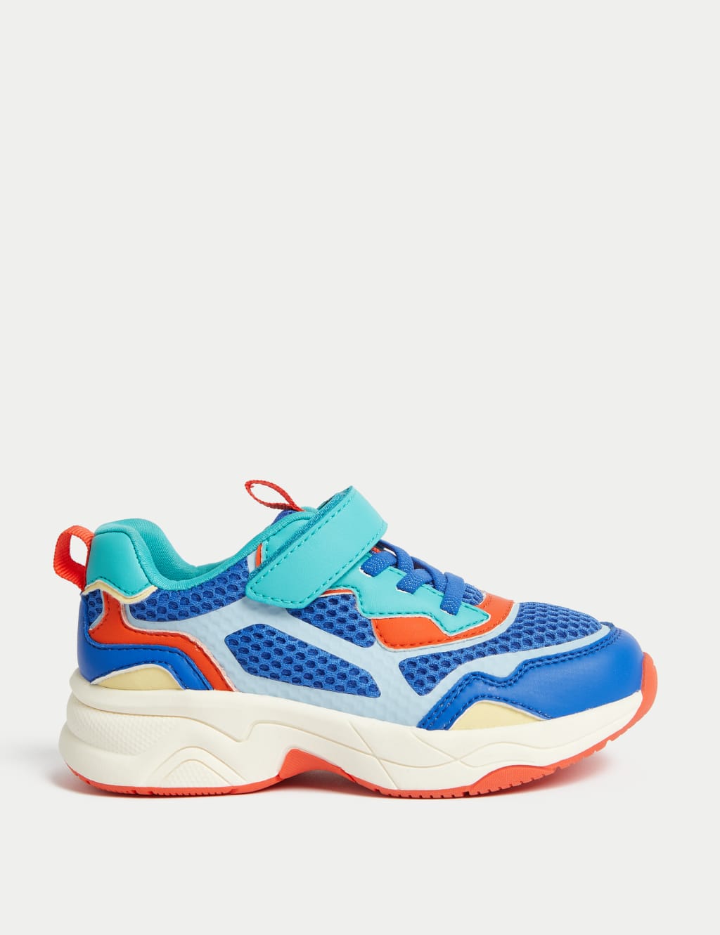 Kids' Chunky Riptape Trainers (4 Small - 2 Large)