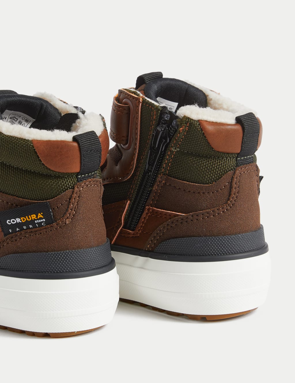 Kids' Riptape High Tops (4 Small 7 Large) M&S Collection M&S IE