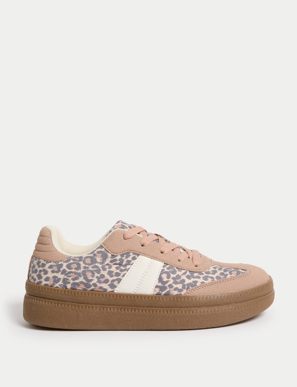 Kids' Flatform Animal Print Trainers (1 Large - 6 Large)