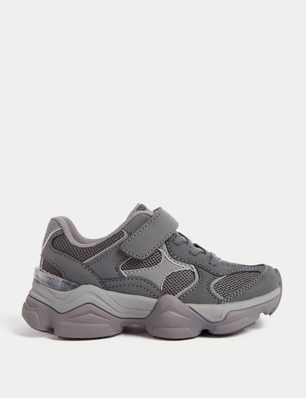 Kids' Chunky Freshfeet™ Riptape Trainers (4 Small - 3 Large)
