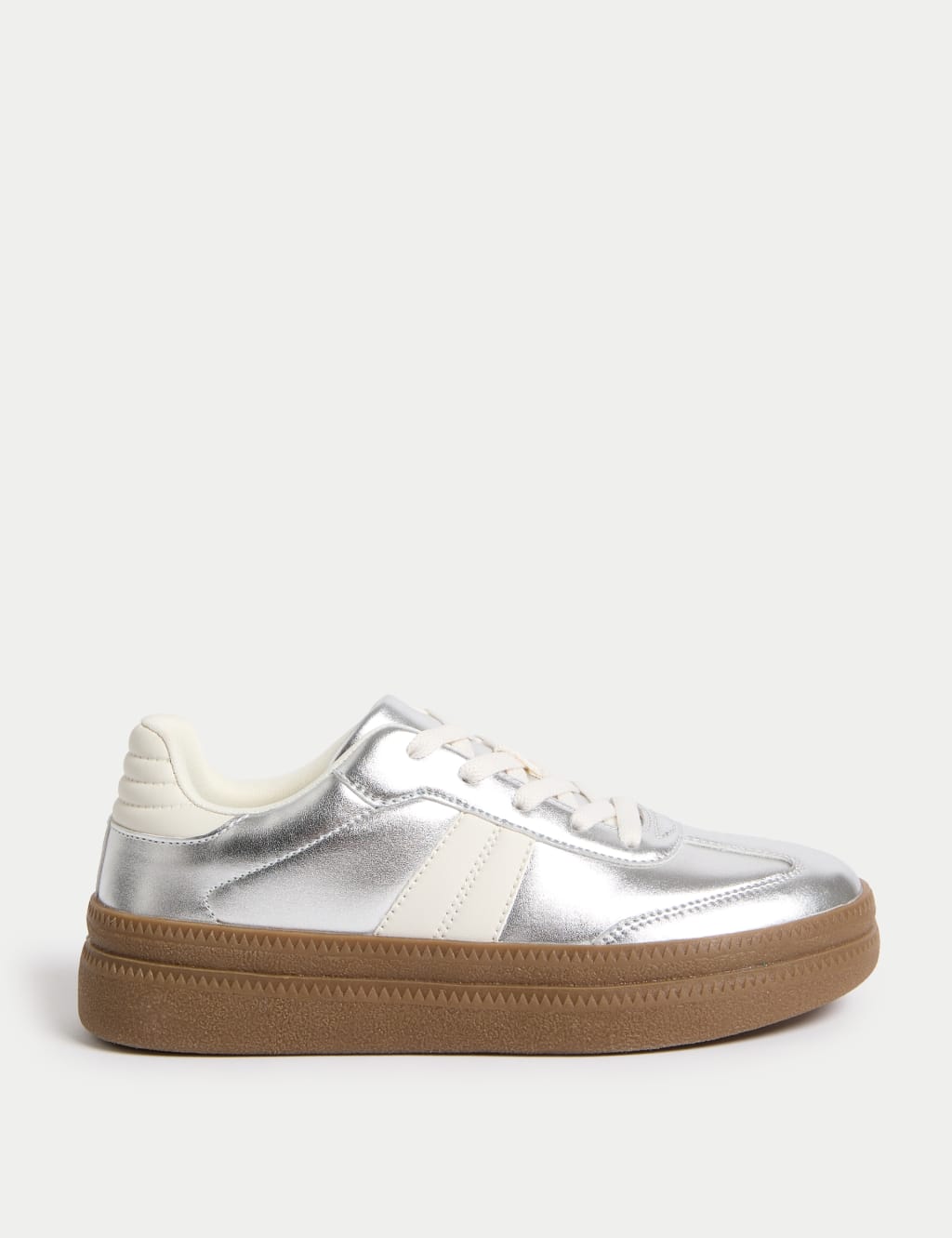 Kids' Metallic Trainers (1 Large - 6 Large)
