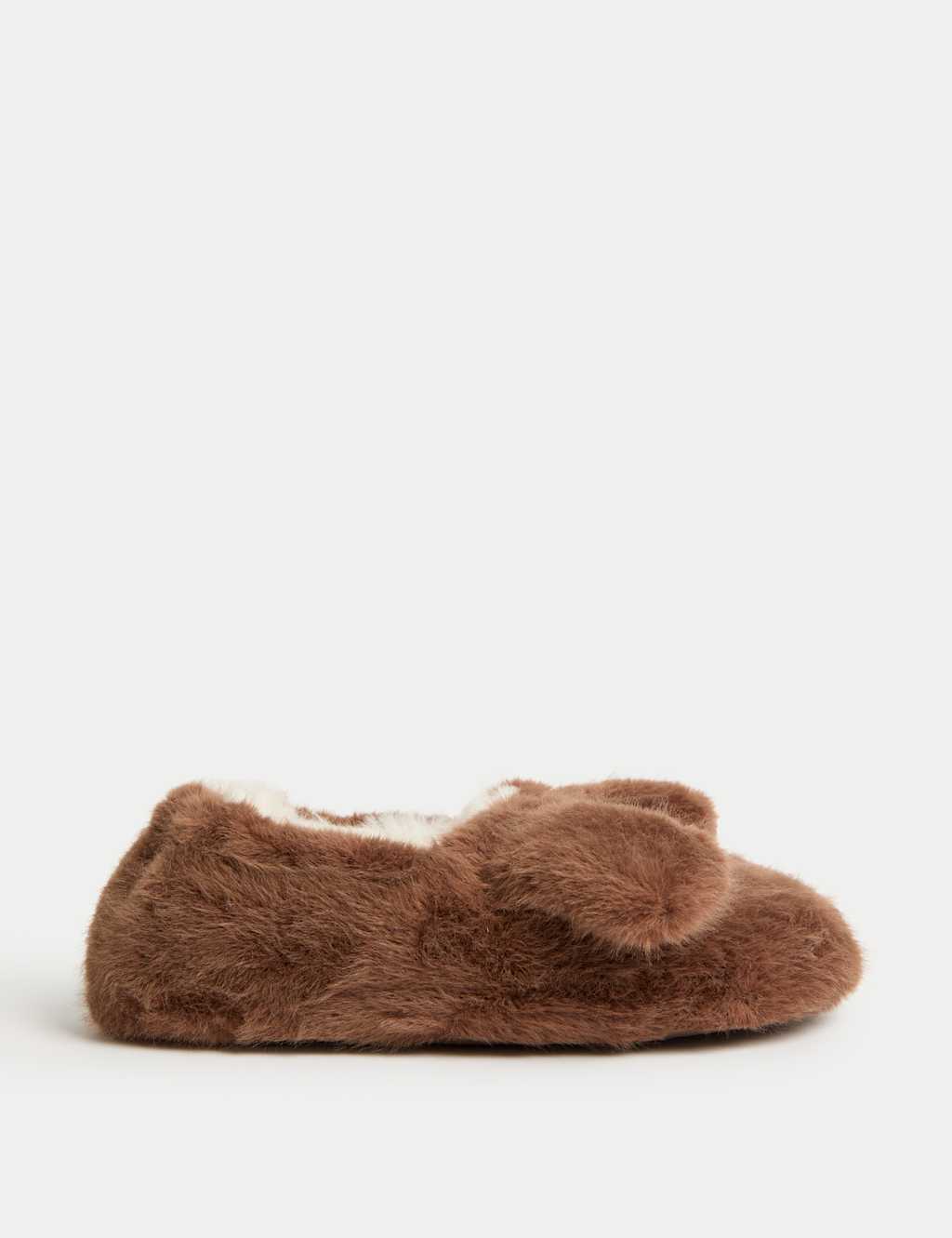 Kids' Dog Slippers (4 Small - 13 Small) Brown