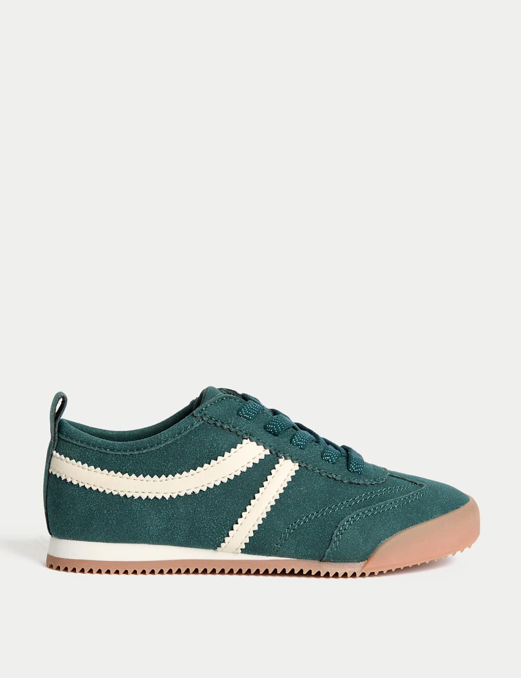 Kids' Slim Sole Trainers (4 Small - 2 Large) Green Mix