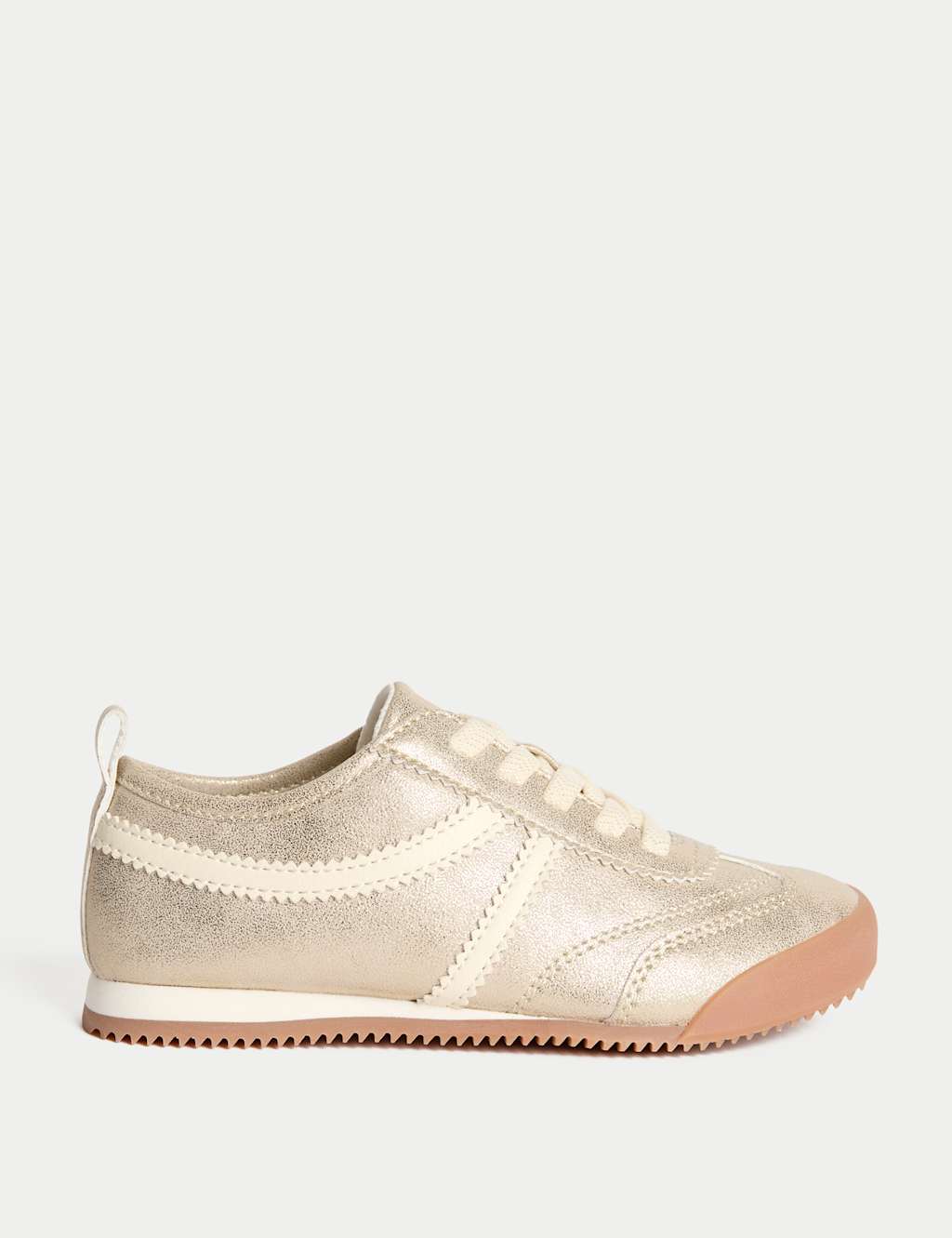 Kids' Slim Sole Trainers (4 Small - 2 Large) Gold