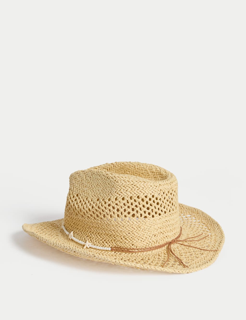Kids' Western Straw Sun Hat (3-13 Yrs)
