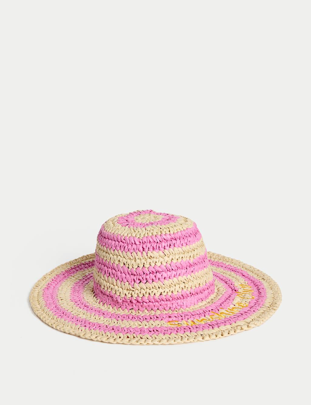 Kids' Straw Wide Brim Hat (18 Mths-13 Yrs)