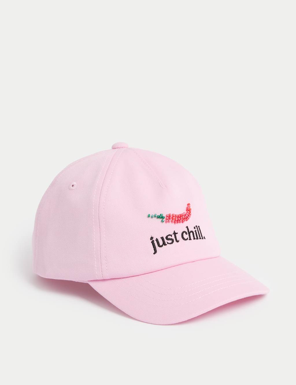 Kids' Pure Cotton Slogan Baseball Cap (3-13 Yrs)