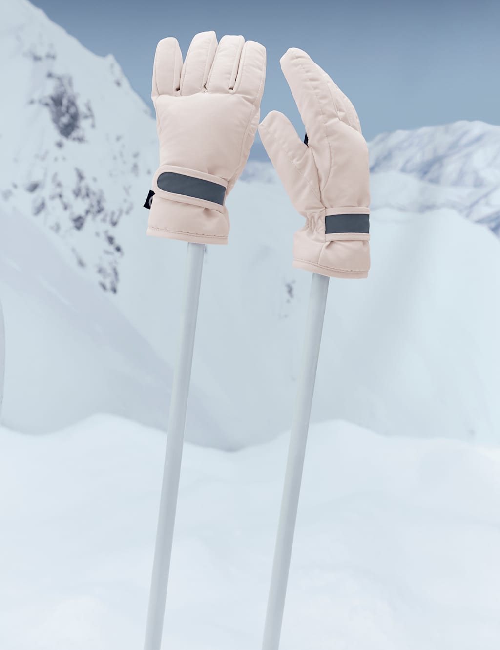 M&S Kids Ski Gloves (3-13 Yrs) Pink