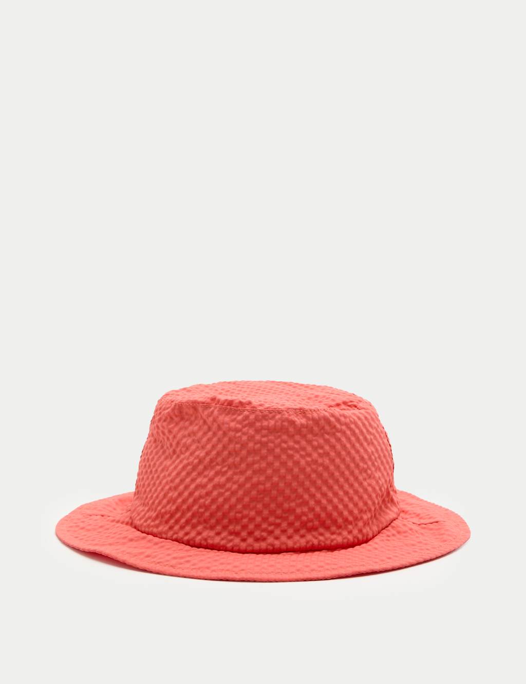 M&S Girls Bow Back Bucket Hat (1-13 Yrs) - 18-36 Months - Orange Mix